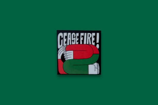 Ceasefire Sticker