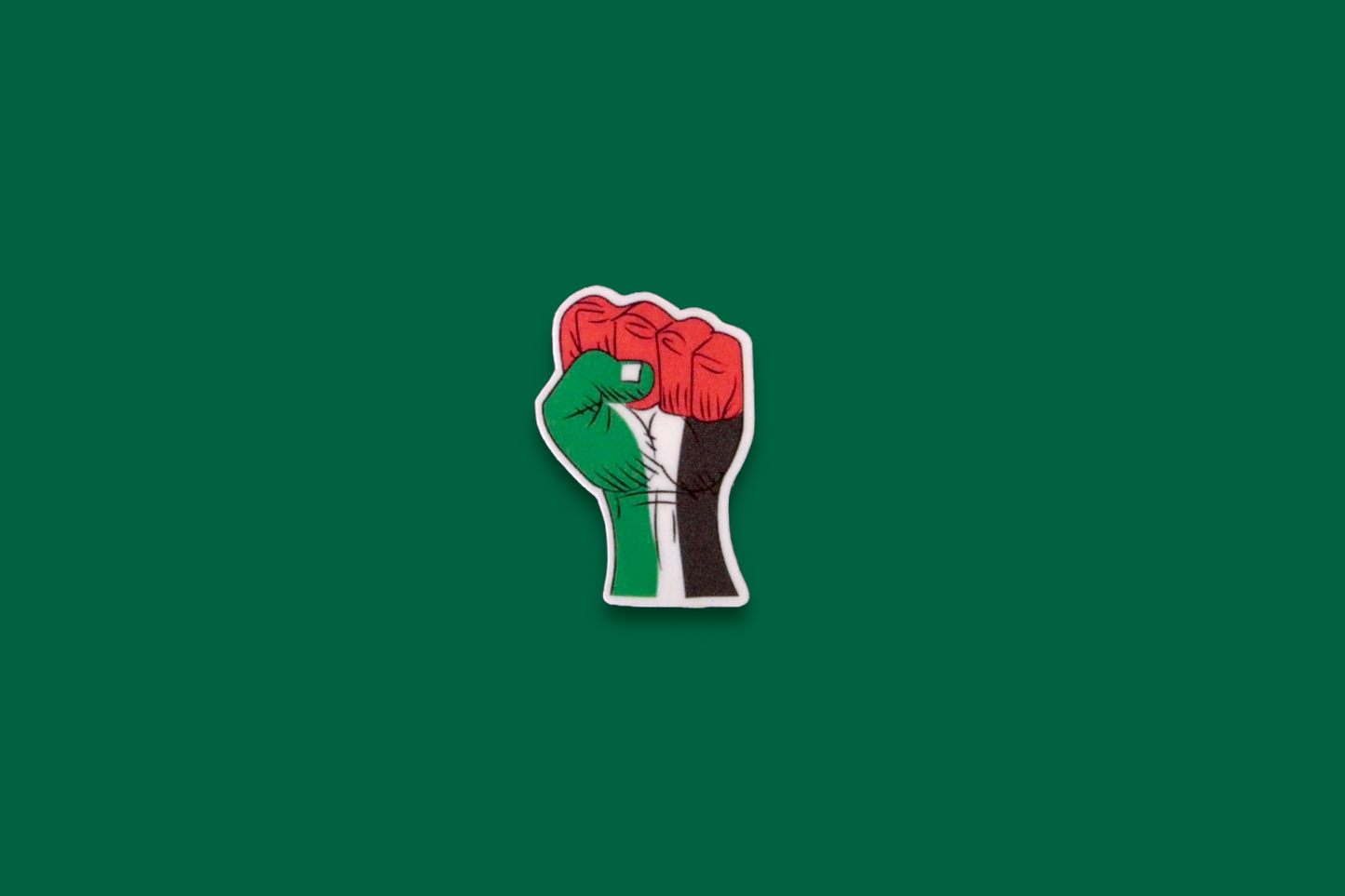 Mini Stickers Palestine Heart/ Resistance Fist